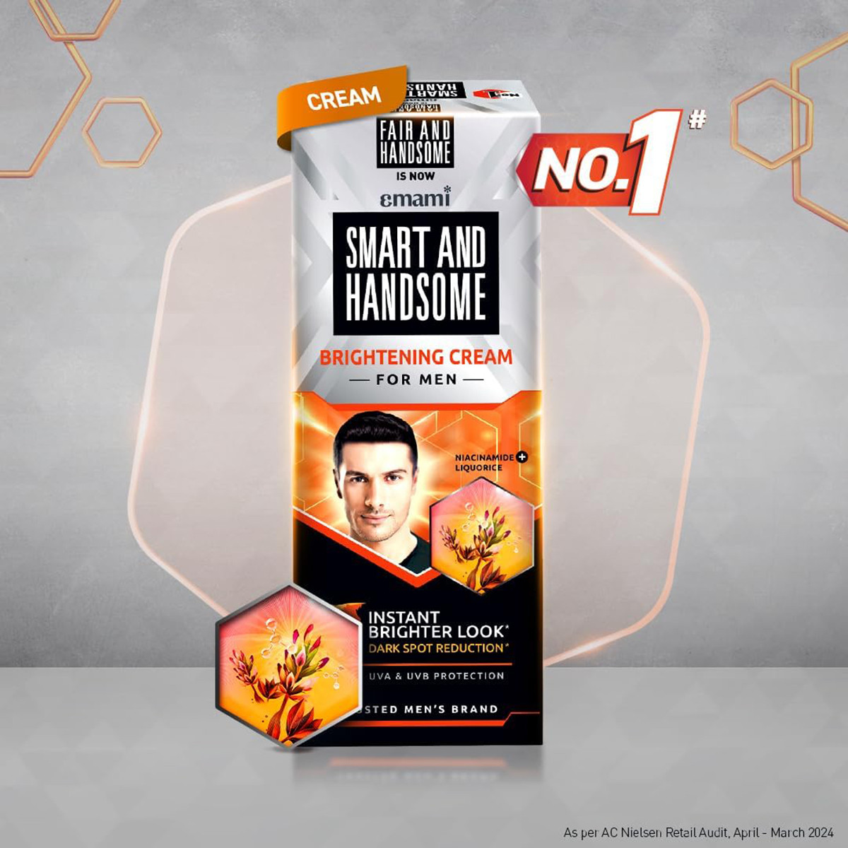 Fair & Handsome Men’s Fairness Cream – Instant Bright Look